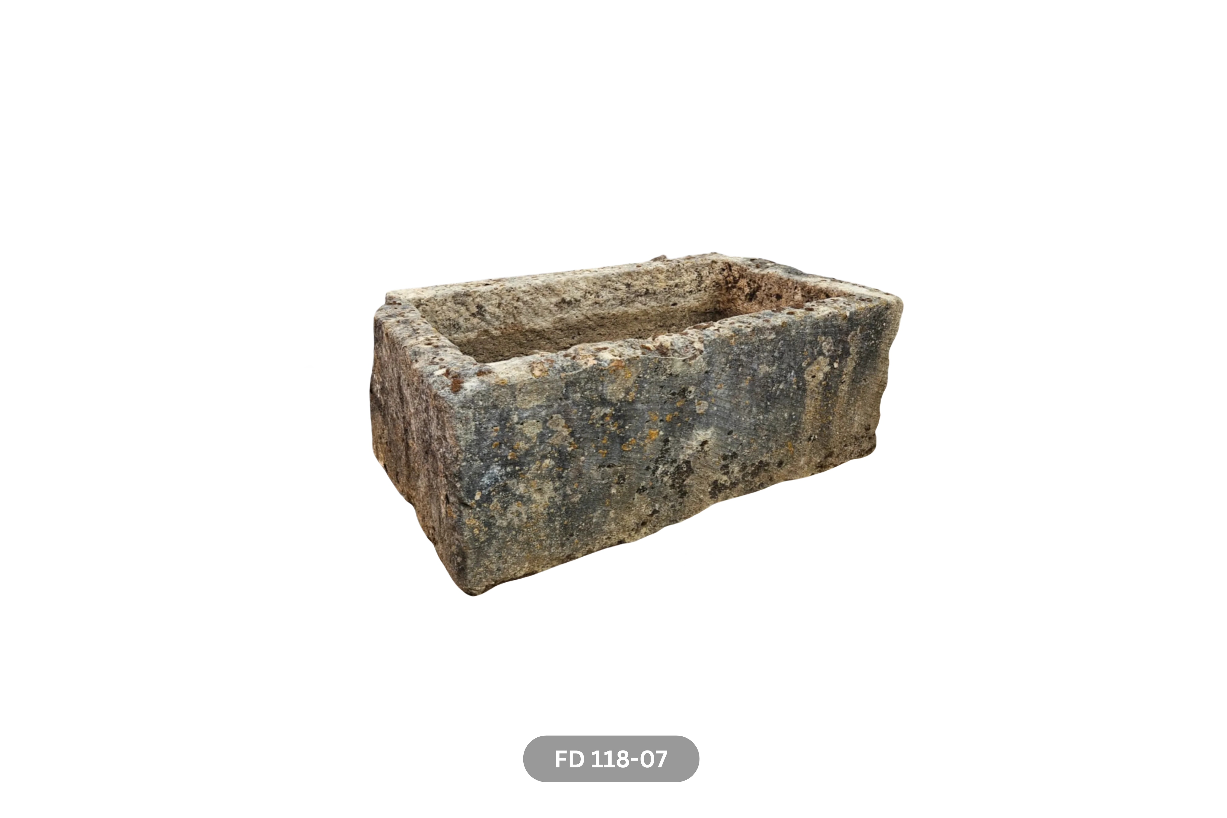 Antique French Limestone Trough - Image 7